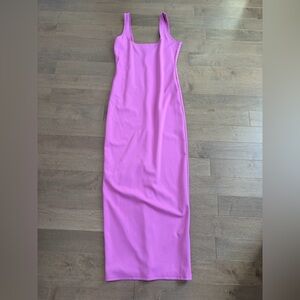 Good American Vibrant Pink Maxi Dress